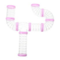BESTOYARD hamster tubes for cage Hamster Maze Tube Plastic 1 Set Pet Exercise