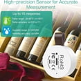 thumbnail image 2 of Intelligent WiFi Temperature Humidity Sensor: Remote Monitoring Solution with App Alerts, Free Data Storage, and Voice Control Compatibility for Enhanced Home Automation, 2 of 5