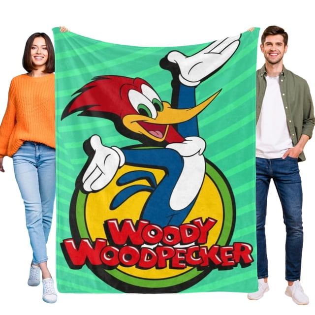 El Show del Pájaro Carpintero anti-pilling, suave, ligera, esponjosa y acogedora de lujo para hogar y cocina – Perfecta para niños y adultos,200X150cm