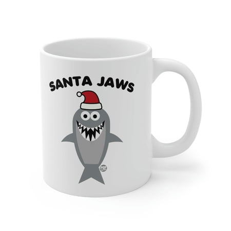 Santa Jaws Shark Mug