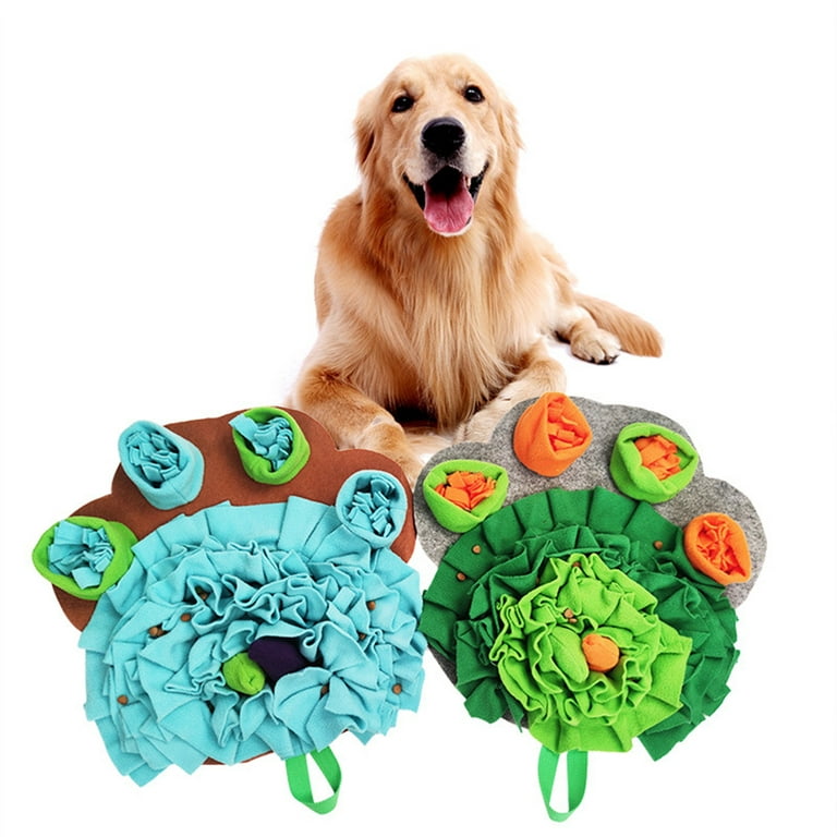 XWQ Dog Snuffle Toy Paw Shape Slow Feeding Training Toy Pet Sniffing Mat  Foraging Toy Pet Supplies