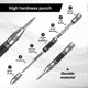 thumbnail image 2 of 2pcs Automatic Center Punch - Spring Loaded Center Punch for Wood, Wall, Plastic, Soft Metal, Glass, 2 of 5