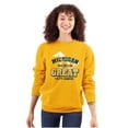thumbnail image 3 of Michigan Is Great MI Lakes Pride Sweatshirt for Men or Women Brisco Brands S, 3 of 6