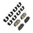 thumbnail image 2 of KarParts360 For Toyota RAV4 2006-2018 Disc Brake Pads Rear | Low Dust Rating | With Mechanical Wear Sensor Option | Included Shims Option | Included Clips Option, 2 of 4