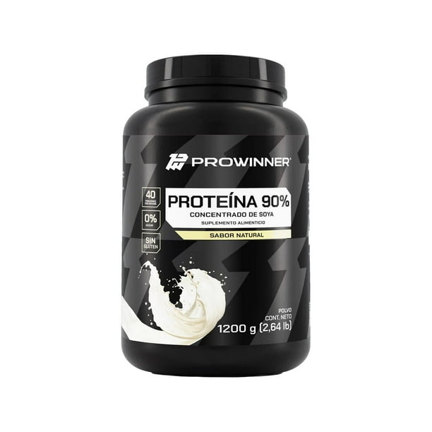 Proteína de Soya 90 Natural 1200 g ProWinner PROWPROTEINA90NATURAL1200