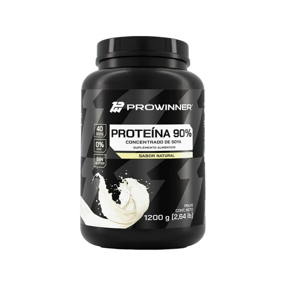 Proteína de Soya 90 Natural 1200 g ProWinner PROWPROTEINA90NATURAL1200