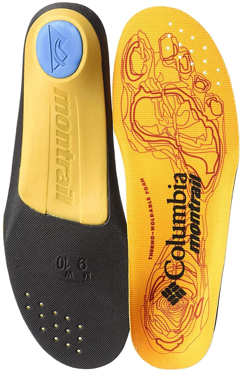 Specialty Columbia Montrail EnduroSoles Custom Moldable Insoles NEW