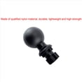 thumbnail image 4 of 2X Kayak Universal Mount Base Track Mounting Base for Ram Fishing Rod Holder Tube Kayak Accessories,2 x ring bracket,Black, 4 of 7