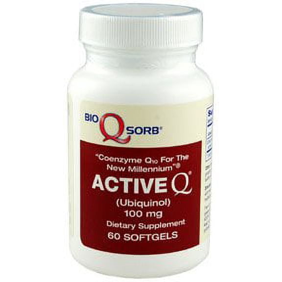 ActiveQ 100mg  Kaneka QH Ubiquinol CoQ10 (60 Softgels)