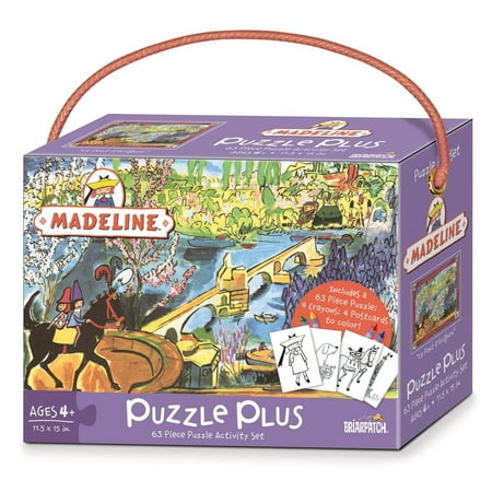 Madeline Puzzle Plus Activity Set