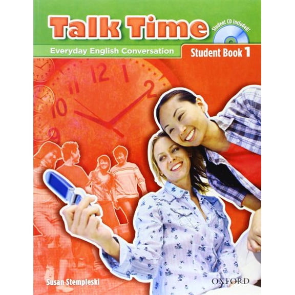 Pre-Owned Talk Time 1 Student Book with Audio CD: Everyday English Conversation, 9780194392891, 0194392899, Paperback, Pap/Com edition