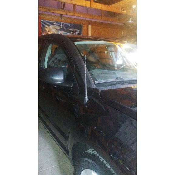 11" inch Antenna Mast Black Power Radio AM/FM for DODGE CALIBER 2007-2012 Brand New