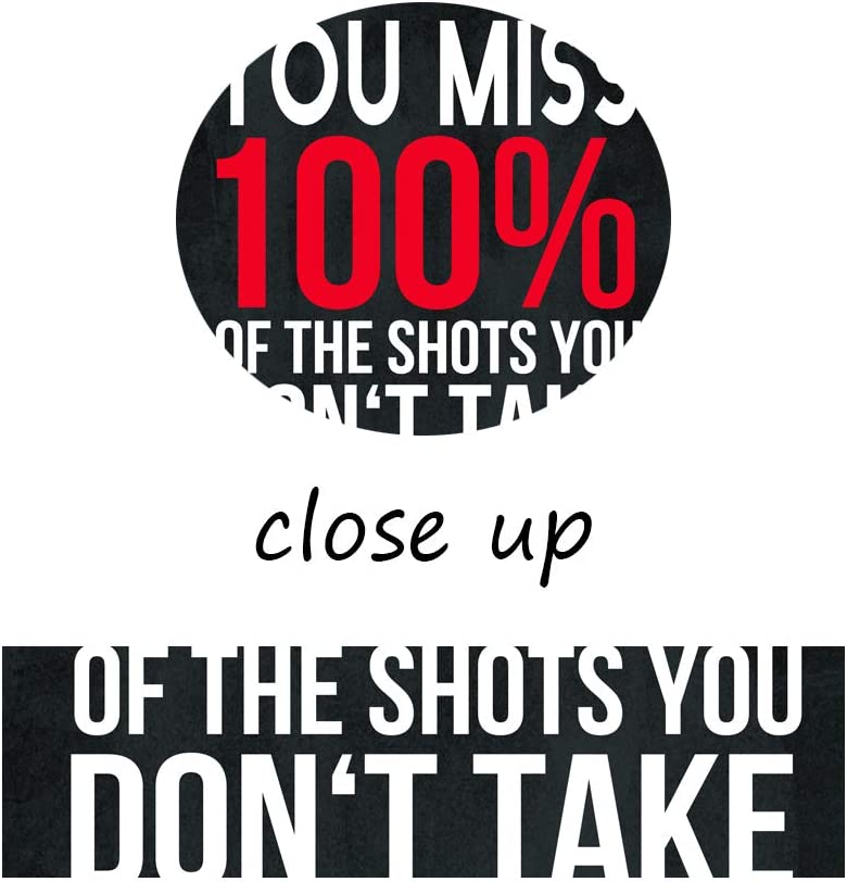 Motivational Framed Office Wall Art Inspirational Canvas Painting