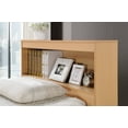 thumbnail image 5 of Hodedah Twin-Size Captain Bed with 3-Drawers and Headboard in Beech, 5 of 9