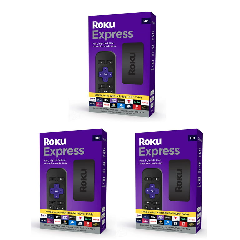 ROKU EXPRESS - HD 2022 STREAMING - PUERTO HDMI HIGH SPEED PARA