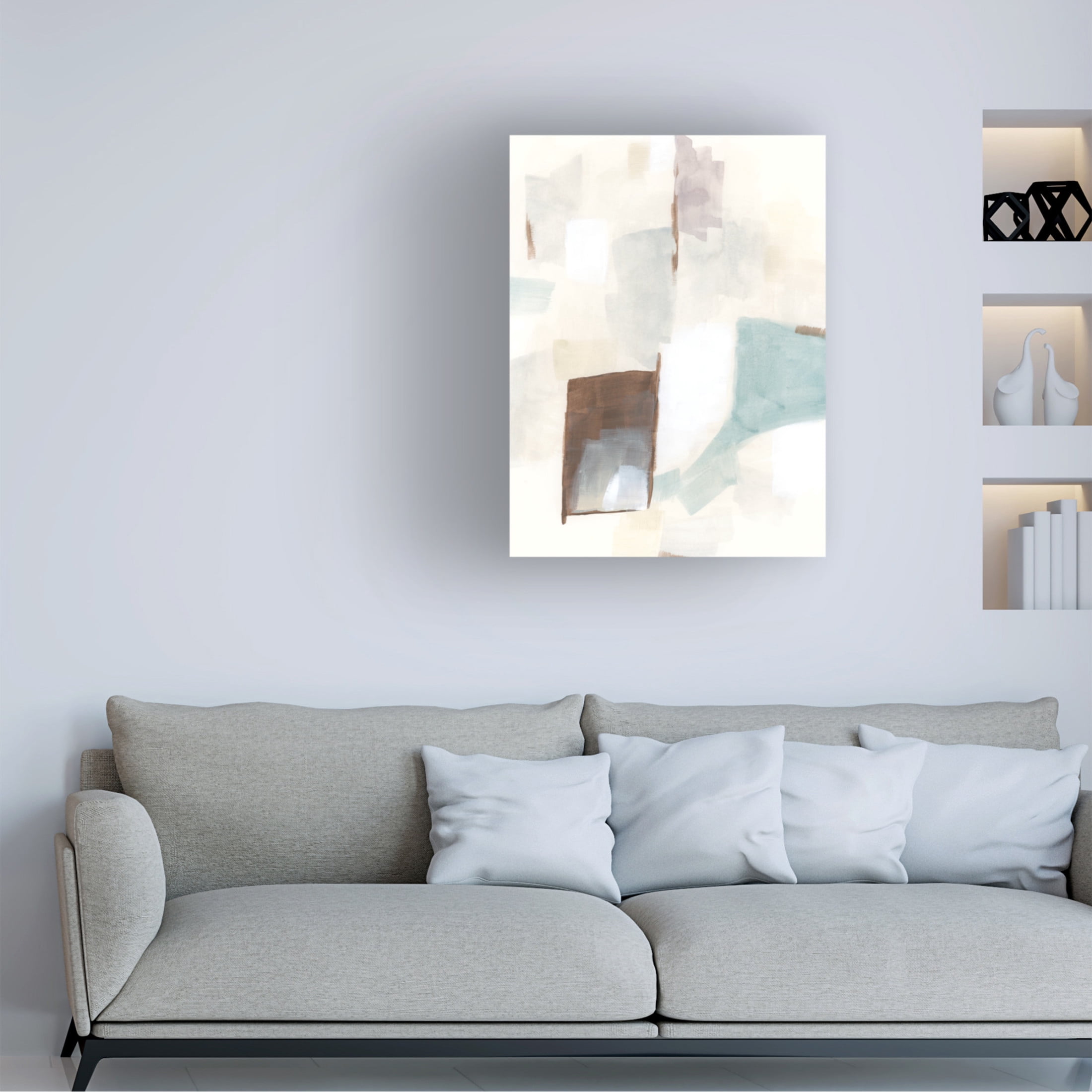 Trademark Fine Art June Erica Vess Frame Switch I Canvas Wall Art