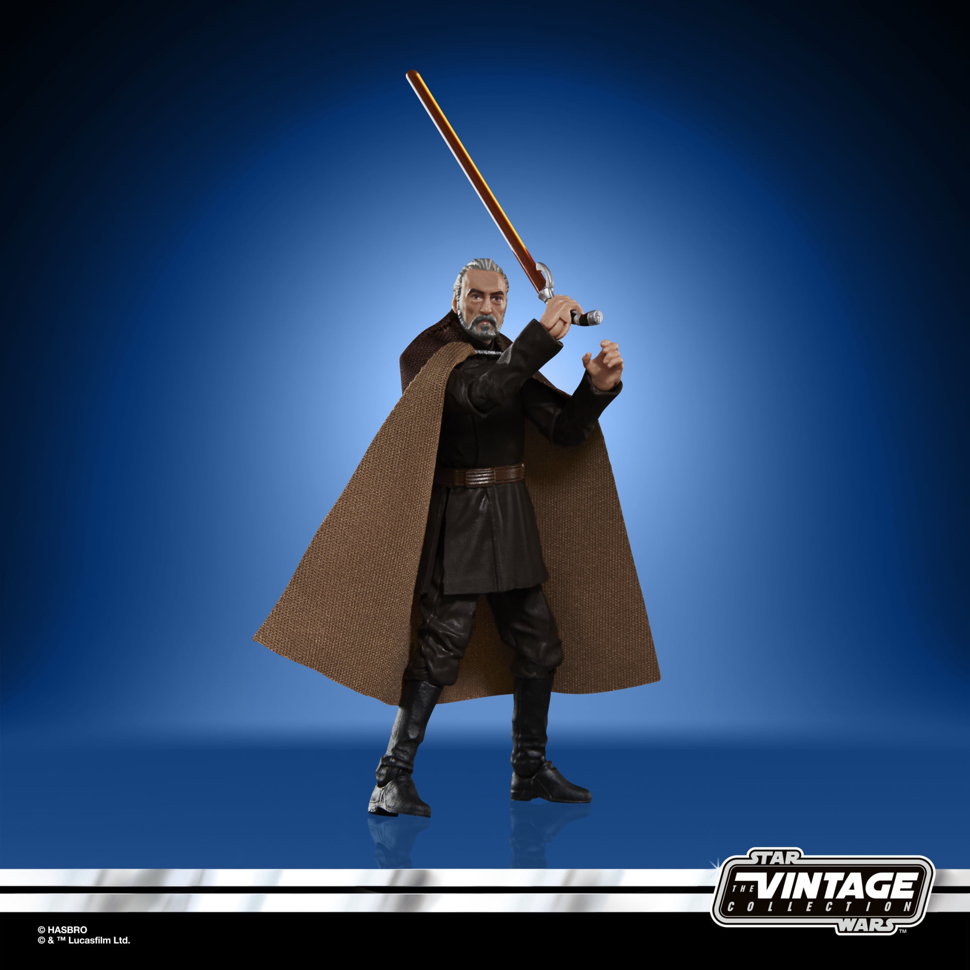 Star Wars The Vintage Collection Count Dooku, Star Wars: Attack of the Clones Action Figure (3.75”)