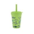 thumbnail image 4 of Mainstays Kids 3-Pack Plastic 15-Ounce Tumbler Set with Spillproof Lid and Straw, Blue Multi-Colored, 4 of 9