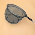 thumbnail image 4 of 1.9m 3 Sections Pole Telescopic Landing Net Aluminum Alloy Fishing Net Extendable Tuck Net for Lakes Ponds (Silver), 4 of 4