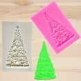 thumbnail image 2 of Molde para hornear de silicona navideño DIY molde decorativo múltiple para pasteles, fondant y chocolate(#15), 2 of 2