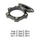 thumbnail image 4 of Adaptador de bloqueo central Wosthever para bicicleta mi.xim disco de freno Ciclismo negro, 4 of 6