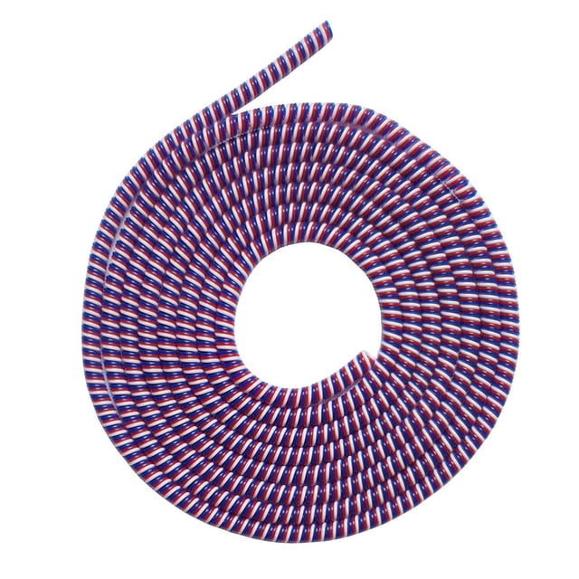 Protector de Cable USB Espiral Tricolor Gadget Collection Mx GC-EPC01 1.4 mts Largo azul marino