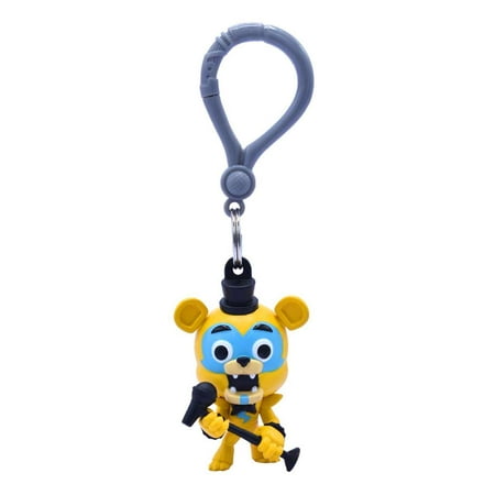 Five Nights at Freddy's FNAF Hangers Security Breach Glamrock Freddy Backpack Hanger Figure (No Packaging)