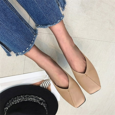 

Casual Shoes Fashion Women s Flat Bottomed Light Shallow Mouth Casual Single Shoes