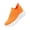 Orange, variant on Platform Loafers for Women Comfortable | Womens Slip On Sneakers Lightweight | Women's Walking Shoes Work Long Hours | Thick Rocking Bottom