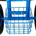 thumbnail image 5 of Rolling Garden Cart with 360° Swivel Seat, Heavy-Duty 300lbs Capacity,（ Blue ）, 5 of 9