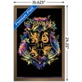 thumbnail image 3 of The Wizarding World: Harry Potter - Floral House Crests Wall Poster, 14.725" x 22.375", Framed, 3 of 3
