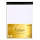 thumbnail image 3 of Bloc de notas legales Mintra PREMIUM BLANCO 6 paq 8.5x11 RAYADO ESTRECHO 50 hojas microperforado papel escuela oficina, 3 of 3