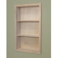 thumbnail image 2 of 14x24 Unfinished Recessed Sloane Wall Niche (w/ plain back) by Fox Hollow Furnishings, 2 of 2