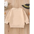 thumbnail image 4 of Qmyliery Toddler Girls Boys Halloween Casual Pullover Long Sleeve O Neck Letter Print Sweatshirt,0-6 Years, 4 of 9