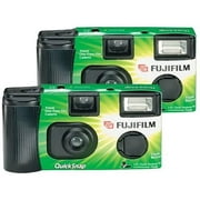 Fujifilm Quicksnap Flash 400 Single-Use Camera with Flash (2 Pack)