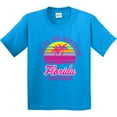 thumbnail image 3 of Inktastic Enjoy the Sunshine Florida Summer Paradise Youth T-Shirt, 3 of 5