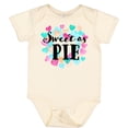 thumbnail image 3 of Inktastic Sweet As Pie Hearts Boys or Girls Baby Bodysuit, 3 of 5
