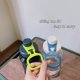 thumbnail image 5 of Botella de agua deportiva de 1 litro, gran capacidad, Fitness con hervidor degradado de escala, gimnasio, ciclismo, taza a prueba de fugas para Fitness y Camping, 5 of 5
