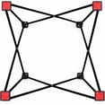 thumbnail image 5 of LIVEVIE Adjustable Carrom Board Stand, Foldable Metal Frame with Anti-Slip Rubber Feet, Height Adjustable Game Board Stand for Easy Storage and Setup, 5 of 8