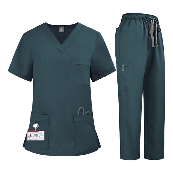Medical Scrubs Set Oral Dental Doctor Nurse Uniforms Unisex Surgical Uniform Set