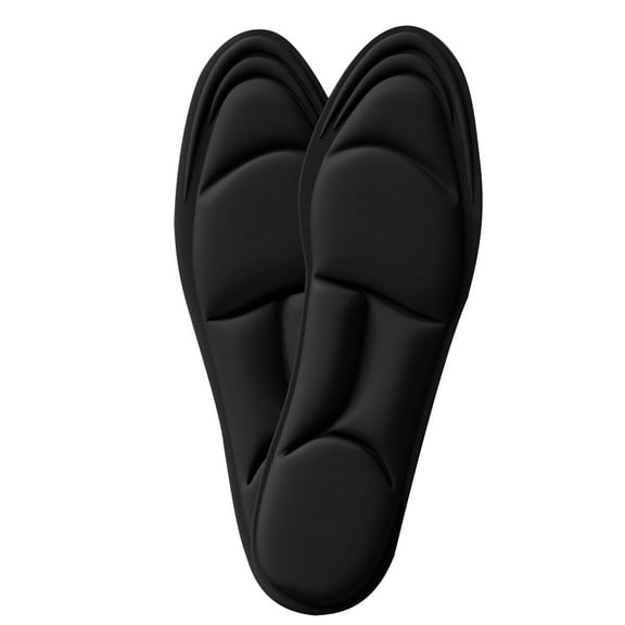 Set of 2 Insoles Memory Foam Shoes Insoles Breathable Cushioning Insoles Feet Arch Support Sports Pads for Women Men