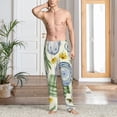 thumbnail image 6 of Lsque Vintage Utensils Print Men's Pajama Pants, Lounge Pant - Comfortable Home Wear,Elastic Waistband, Stylish Design-Large, 6 of 9