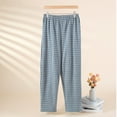 thumbnail image 2 of HVOBTTY Women's Long Pajama Pants, Pajama Pants for Women, 0 Blue, XXL, 2 of 4
