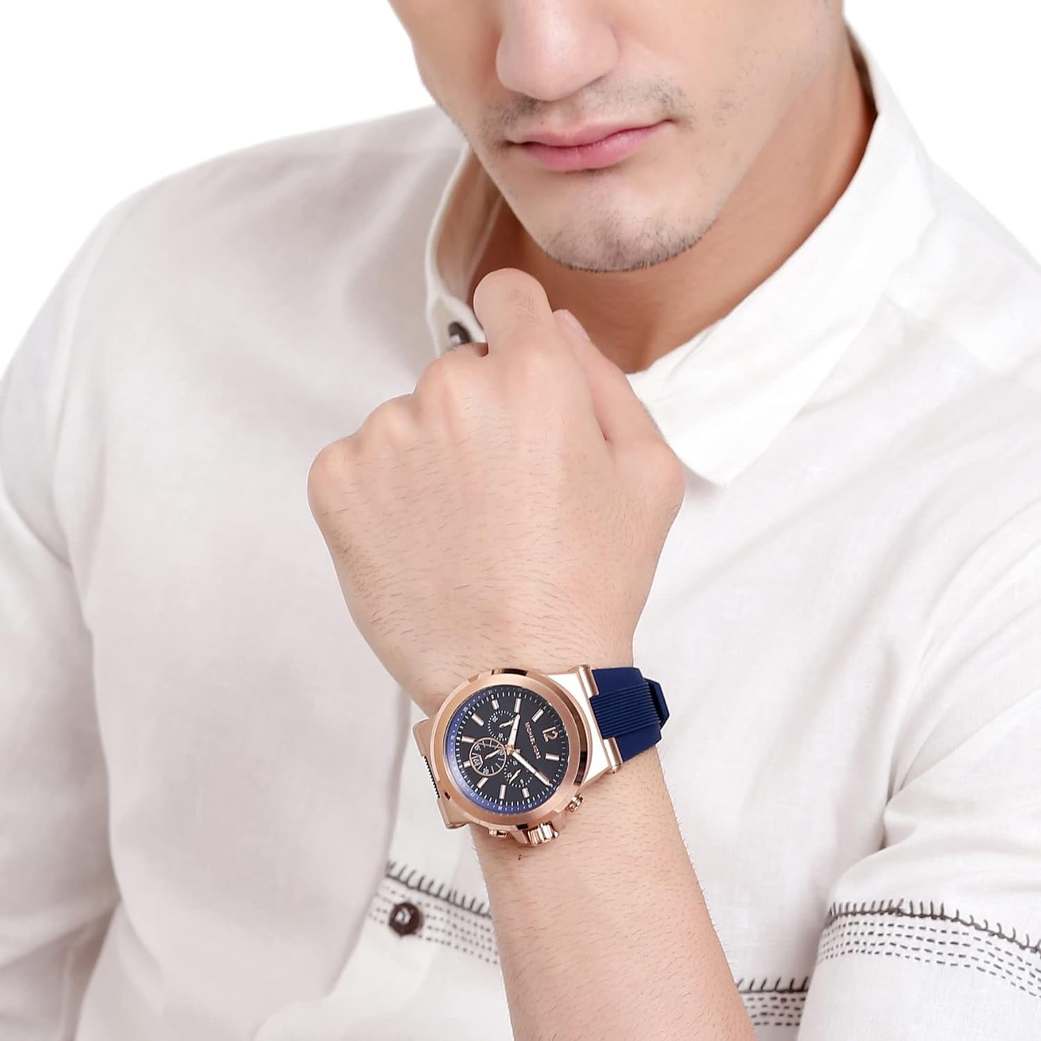 ❗️格安最終値下げ❗️MICHAEL  KORS  MK8295 Michael Kors Men's Dylan Blue Dial Watch - MK8295 - Walmart.com