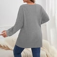 thumbnail image 4 of Women's Sweater Cardigan Lightweight Long Sleeve Open Front Plus Size Cardigan Fall Casual Jackets Fashion Coat, 4 of 6