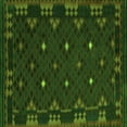 thumbnail image 1 of Ahgly Company Indoor Square Southwestern Green Country Area Rugs, 5' Square, 1 of 1