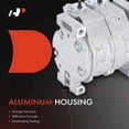 thumbnail image 3 of A-Premium Air Conditioner AC Compressor with Clutch Compatible with Suzuki Aerio 2.0L 2.3L 2002-2007, 3 of 9