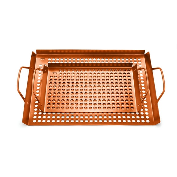 Outset Non Stick Copper Grill Grid, Set of 2