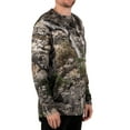 thumbnail image 3 of (2 pack) Mossy Oak Men's Long Sleeve Camouflage Hunting Performance Shirt, Mossy Oak Mountain Country, XL, 3 of 6