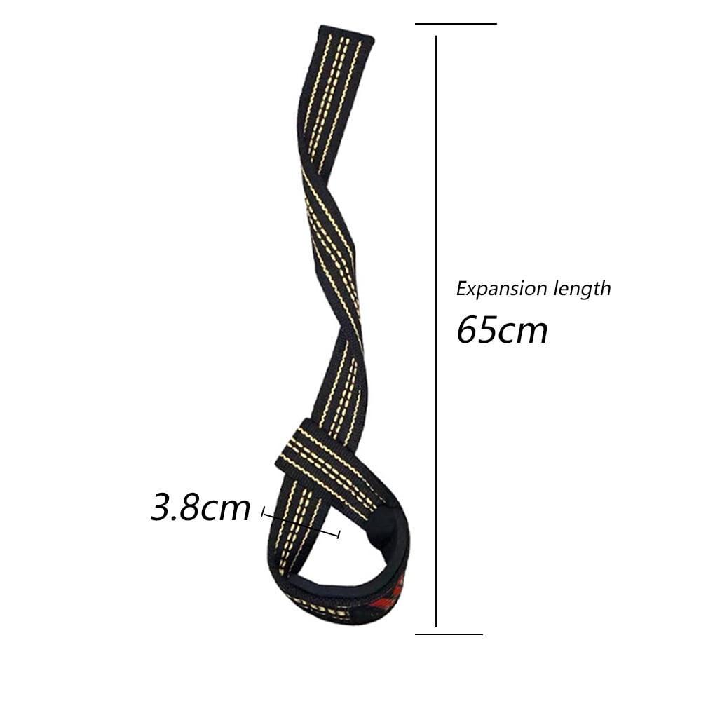 Weight Lifting Straps with Wrist Support - Wrist Straps for Weightlifting - Workout Wrist Wraps